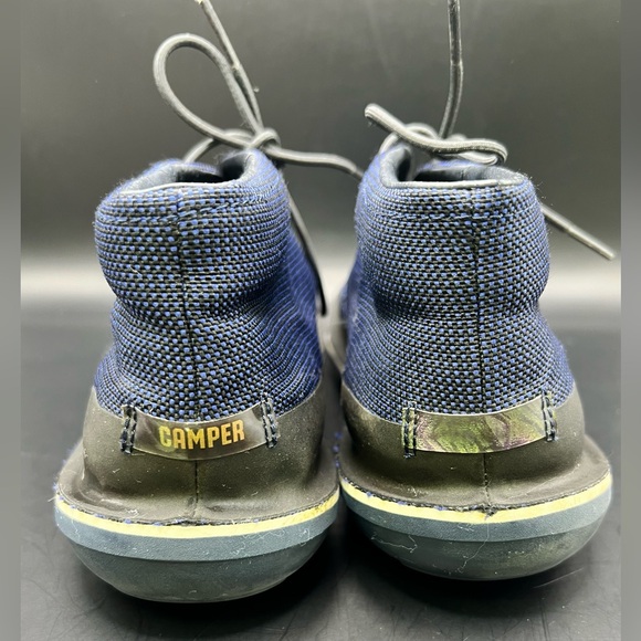 Camper- Beetle, Womens Blue and Black Shoes,‎ Size:39